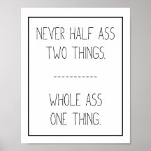 Poster arbetsoffert i Humor