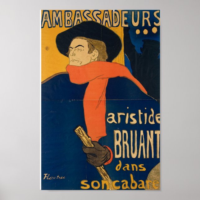 poster aristide Bruant (Framsidan)
