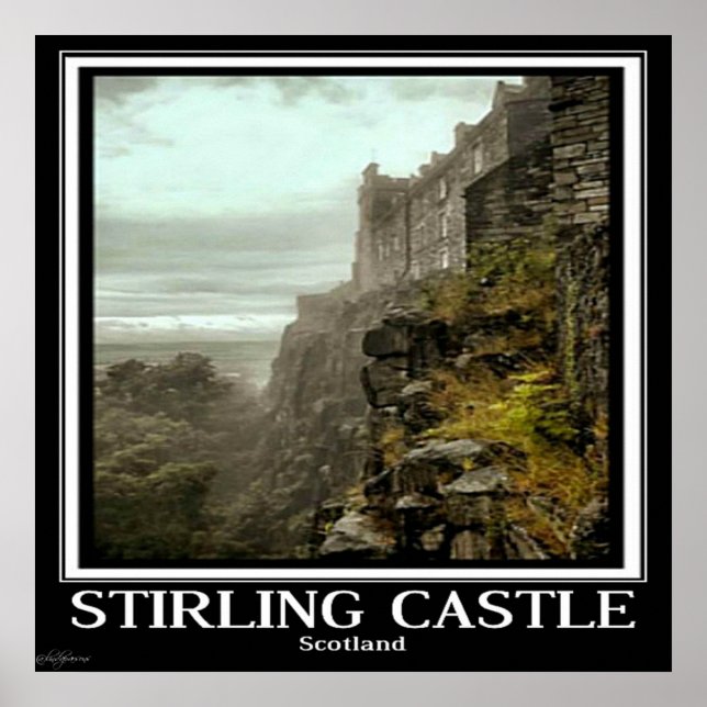 Poster Art av Linda Parsons - Stirling Castle (Framsidan)