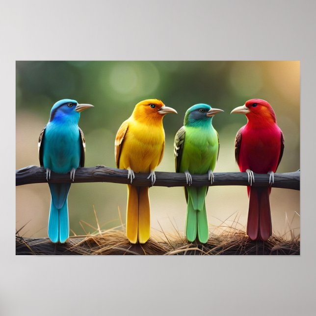Poster Art Birds (Framsidan)