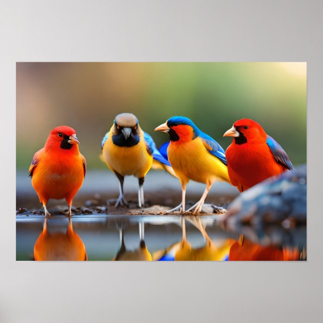 Poster Art Birds (Framsidan)
