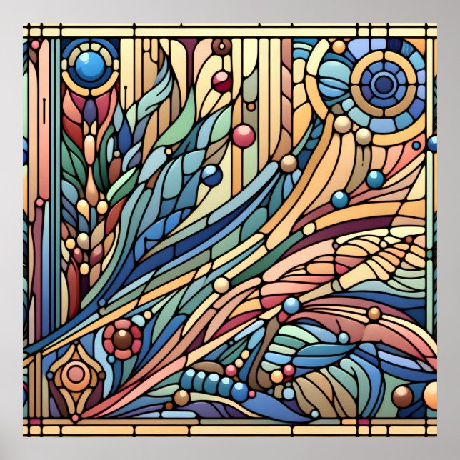 Poster Art Deco-design (Framsidan)