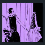 Poster, Art Deco Mode 1920 Poster<br><div class="desc">Poster,  1920 Art Deco Mode * Obs! Om du har svårt att ändra storlek på poster ovan,  klicka på den här nedan: ©Query? Regella@Rocketmail.com</div>