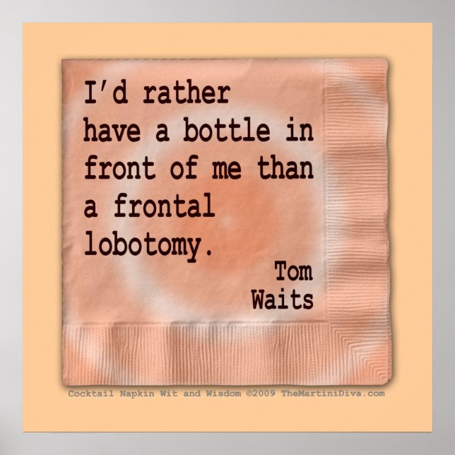 Poster, Art - Frontal Lobotomy Poster (Framsidan)