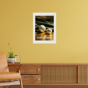 Poster Art Golfs finaste