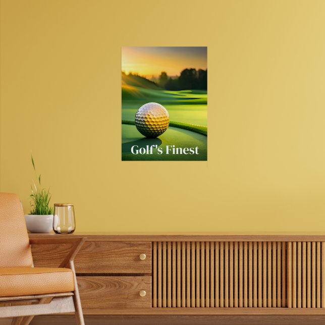 Poster Art Golfs finaste (Vardagsrum 2)