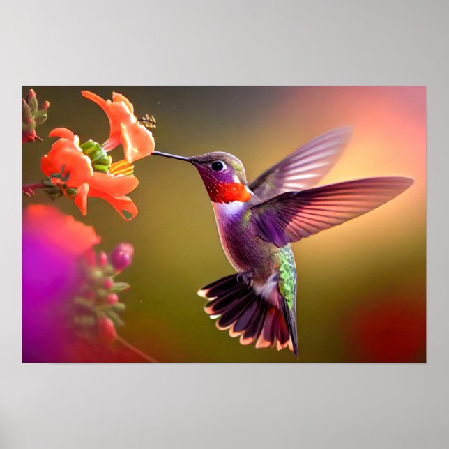 Poster Art Hummingbird (Framsidan)