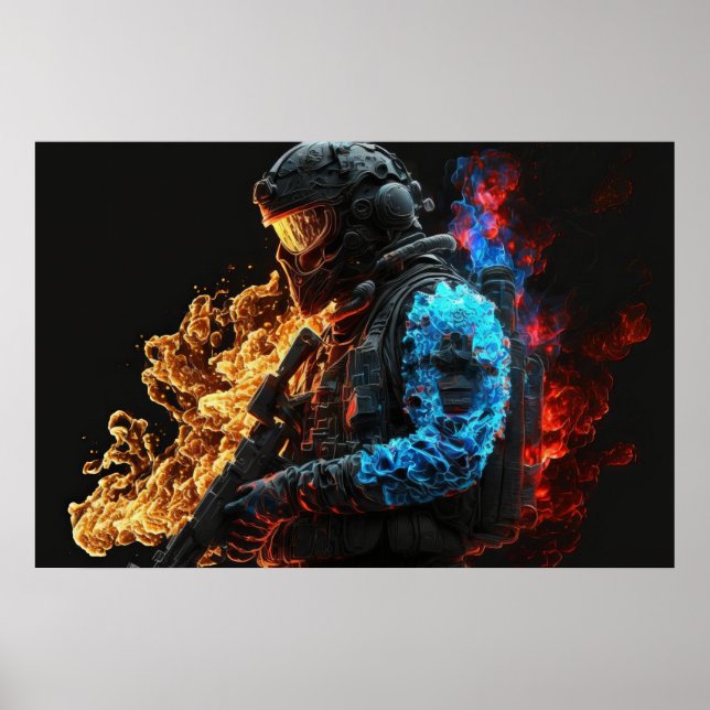 Poster Art Patriot Hero (Framsidan)