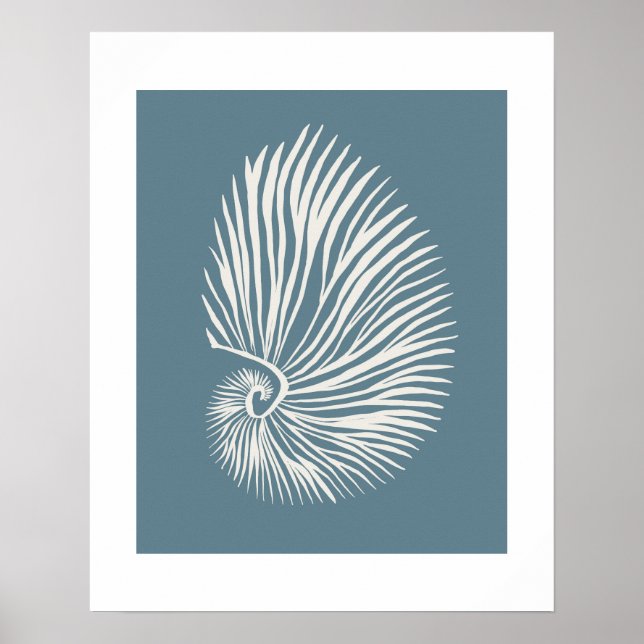 Poster Art Seashell (Framsidan)