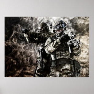 Poster Art Soldiers