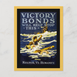 Poster Art WWI Vykort