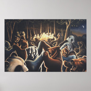 Poster att dansa konsthantverk