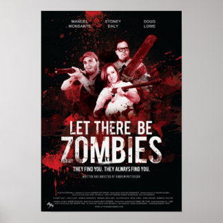 Poster att det ska finnas Zombies