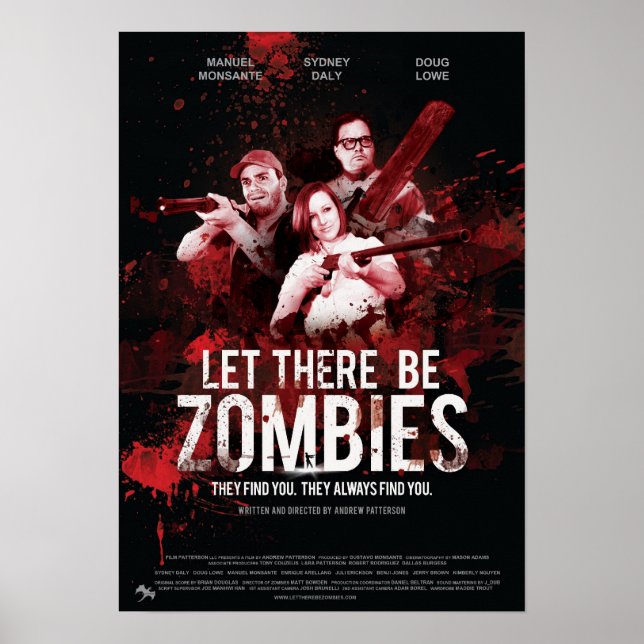 Poster att det ska finnas Zombies (Framsidan)