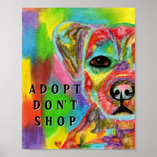 Poster att inte spara Hund medvetenhet