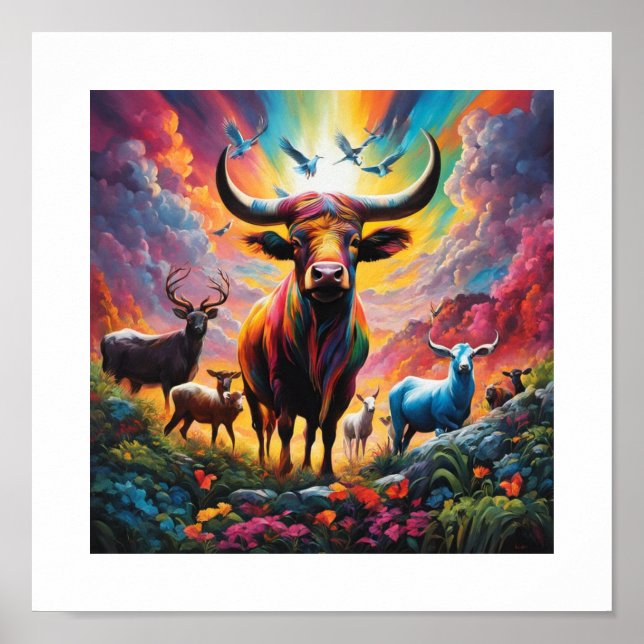 Poster att skapa djur (Framsidan)