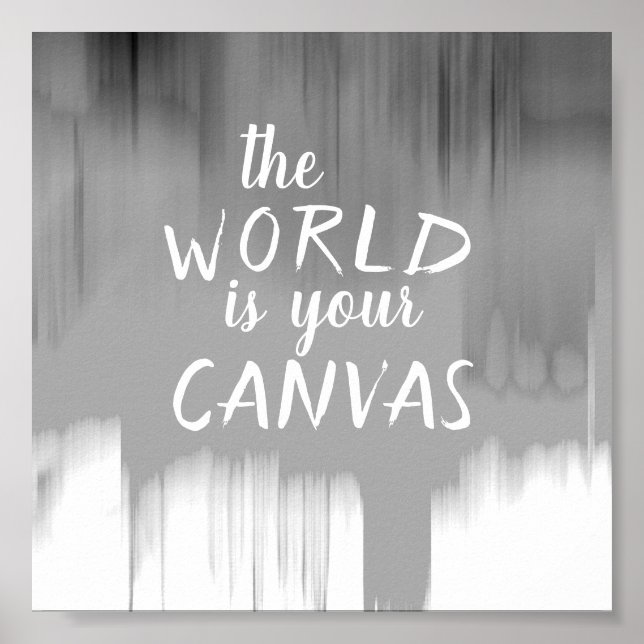 poster att världen är din arbetsyta (Framsidan)