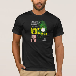 "Poster attack av månezombiesna" skjortan T-shirt