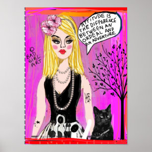 POSTER attityd är skillnaden mellan en order