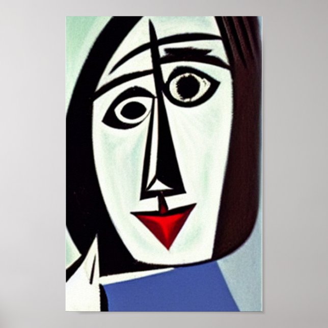 Poster av abstrakt Art (Framsidan)