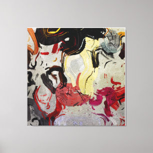 Poster av abstrakt Art Canvastryck
