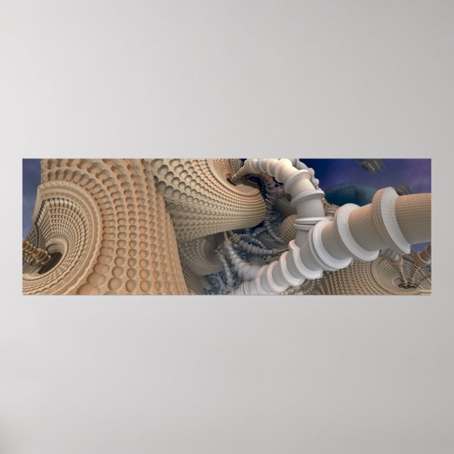 Poster av abstraktens stöttepelare (Framsidan)