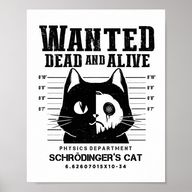Poster av ädelrött fett eller levande katt (Framsidan)