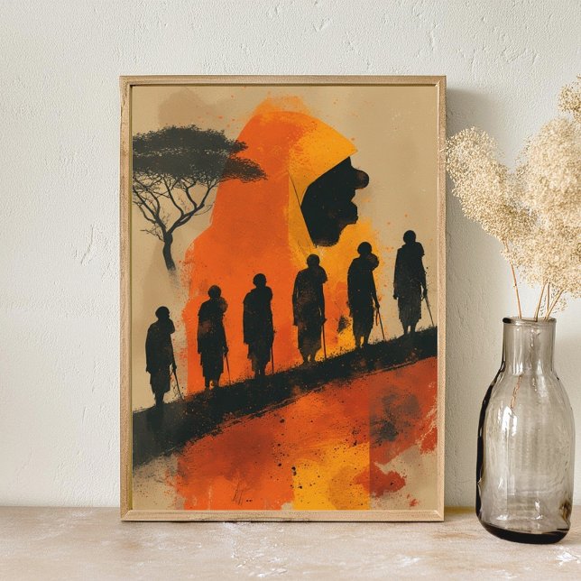 poster av afrikansk abstrakt art (Skapare uppladdad)