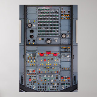 Poster av Airbus A321 Overhead Panel