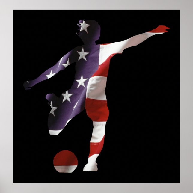 Poster av amerikansk fotboll (Framsidan)