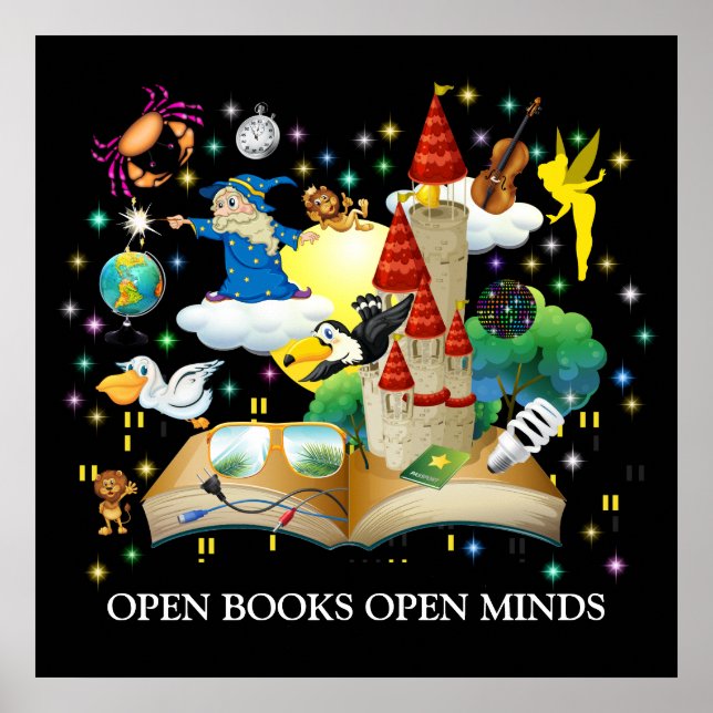 Poster av ändrad läs- och skrivkunnighet för lärar (Framsidan)