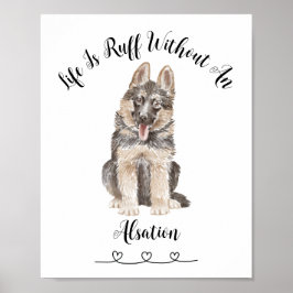 Poster av anpassningsbar Pet Wall Art 