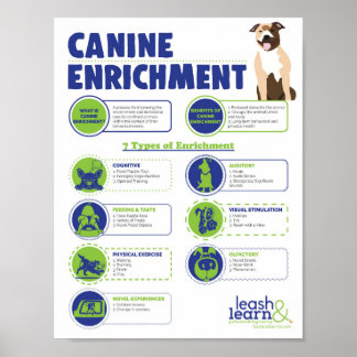 Poster av anrikning av hund