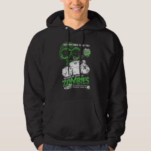 Poster av Aqua Tonåring Hungrig Force Zombies Hoodie