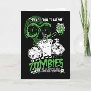 Poster av Aqua Tonåring Hungrig Force Zombies Kort