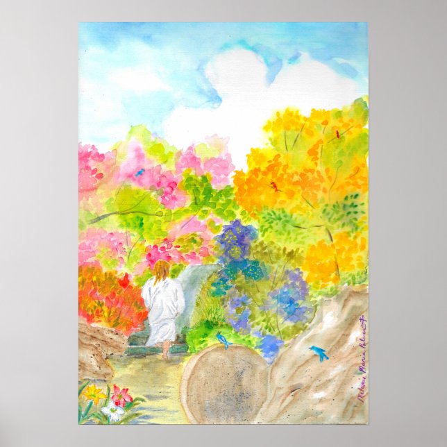 Poster av återställningsmorgon (Framsidan)