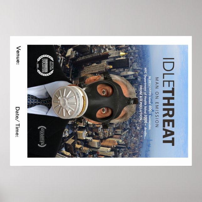 Poster av avaktiverat hotavläsning (Framsidan)