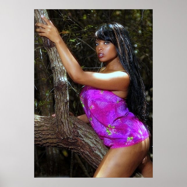 Poster av baddräkt (Framsidan)