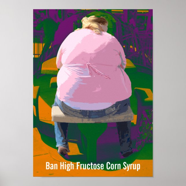 Poster av Ban High Fructose Maj Syrup (Framsidan)