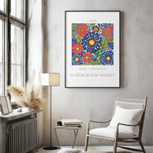 Poster av blomman