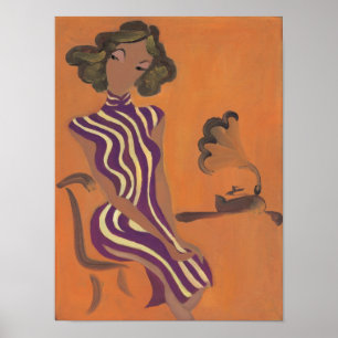 Poster av blommande ungdom nr 8