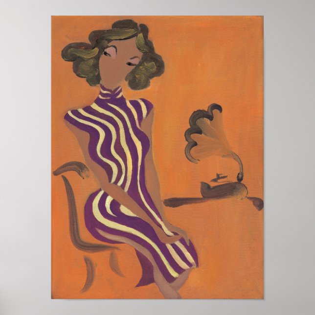 Poster av blommande ungdom nr 8 (Framsidan)