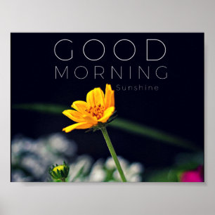 Poster av bra Morgondagens solsken Skriv ut