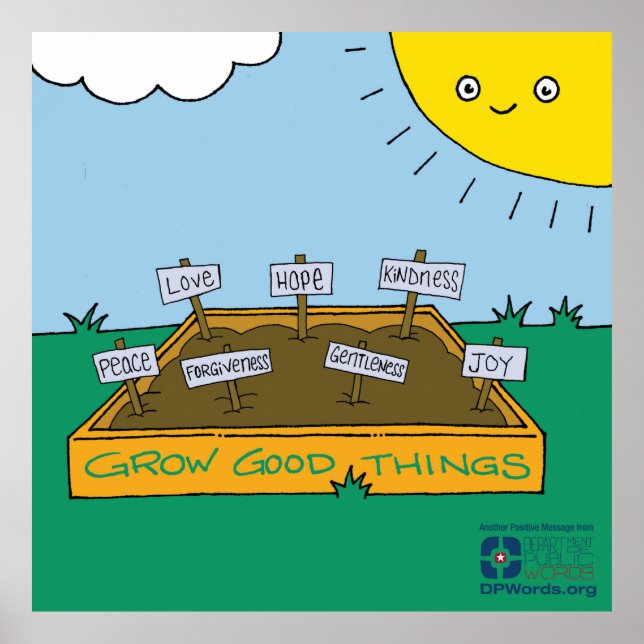 Poster av Bra Saker (Framsidan)