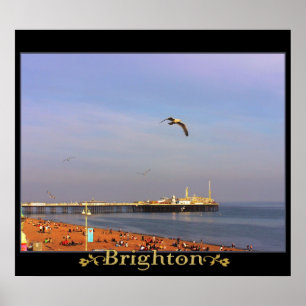 Poster av Brighton Views (Storbritannien)