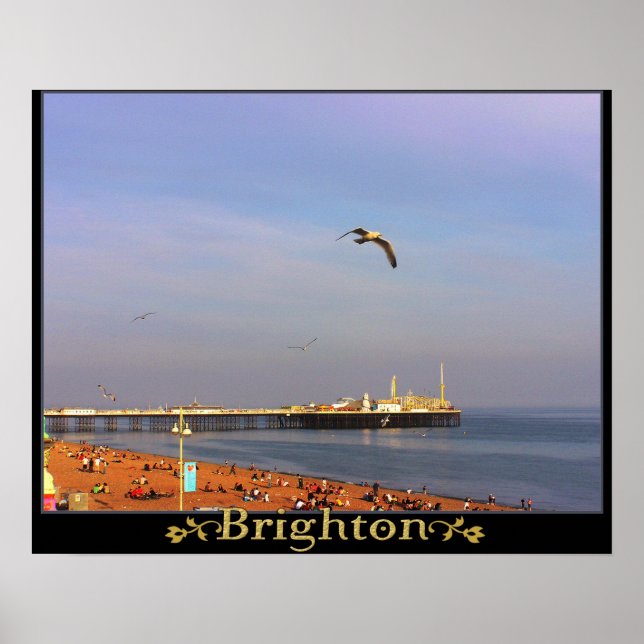 Poster av Brighton Views (Storbritannien) (Framsidan)