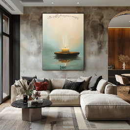 Poster av "Candle Meditation Art"