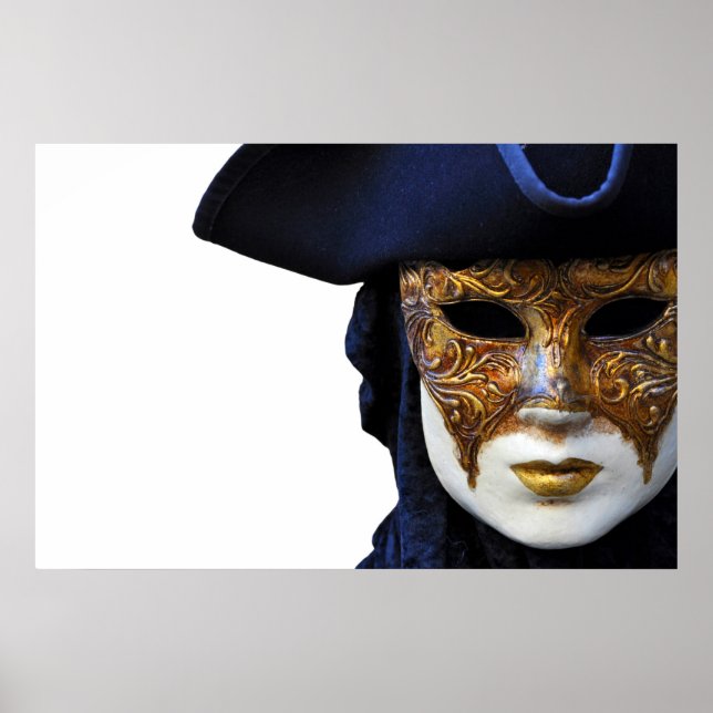 Poster av Casanova Theater Venice Mask (Framsidan)