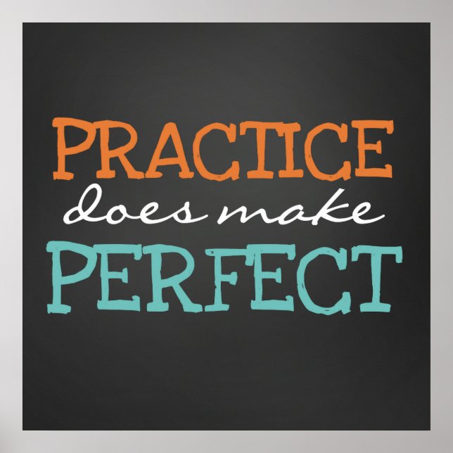 Poster av Classroom School Teacher Quote Chalkboar (Framsidan)