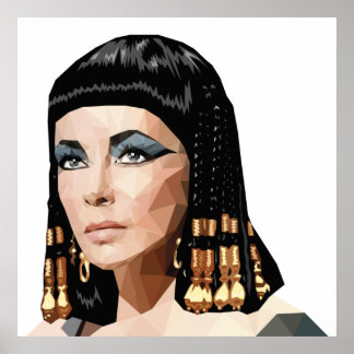 Poster av Cleopatra Egyptian Queen